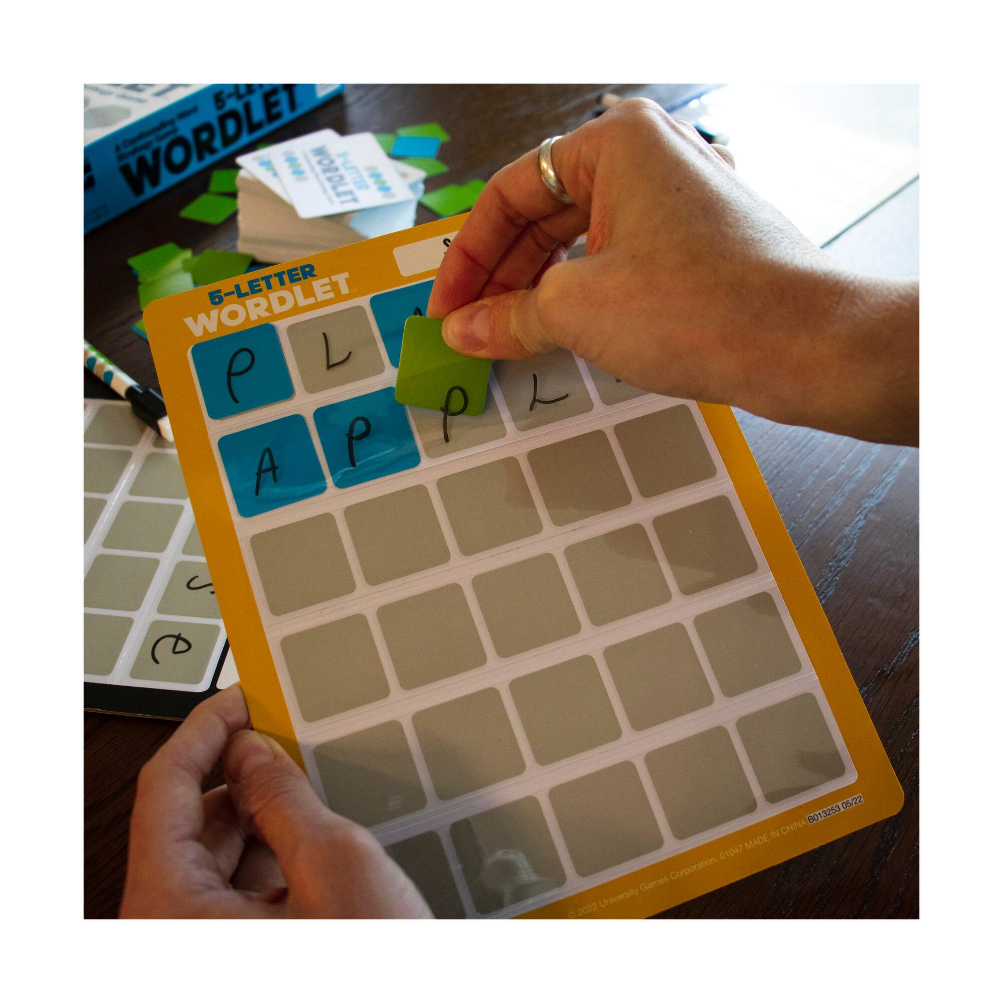 5-Letter Wordlet™: A Confounding Word Strategy Game